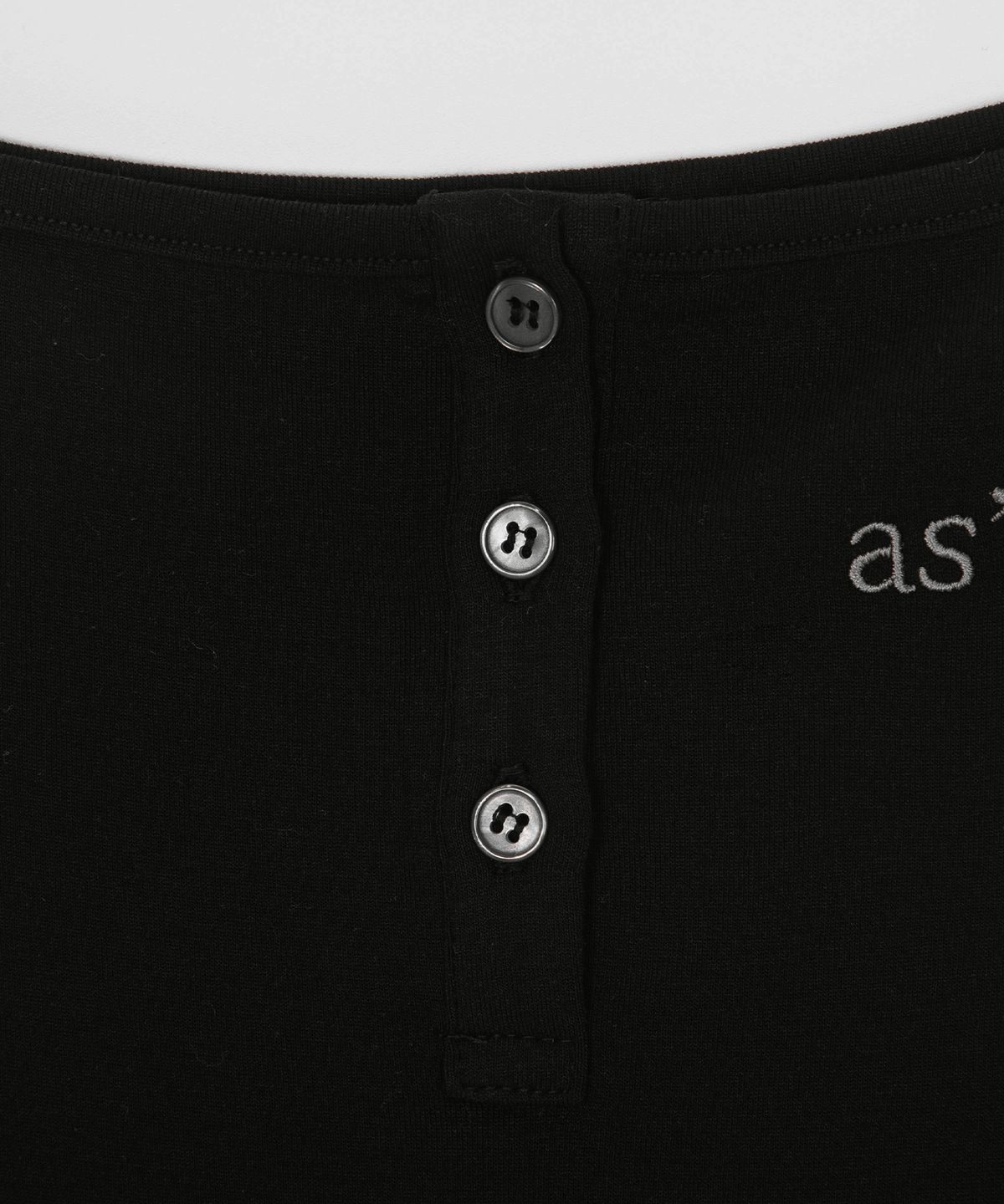 애즈온(ASON) MARE FRILL DRESS / BLACK