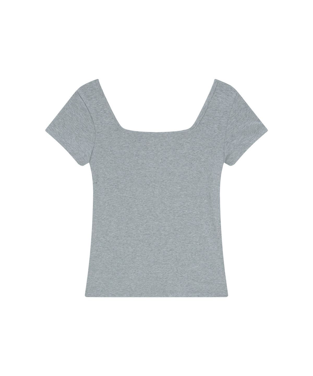 애즈온(ASON) SQUARE LINE TEE / GRAY
