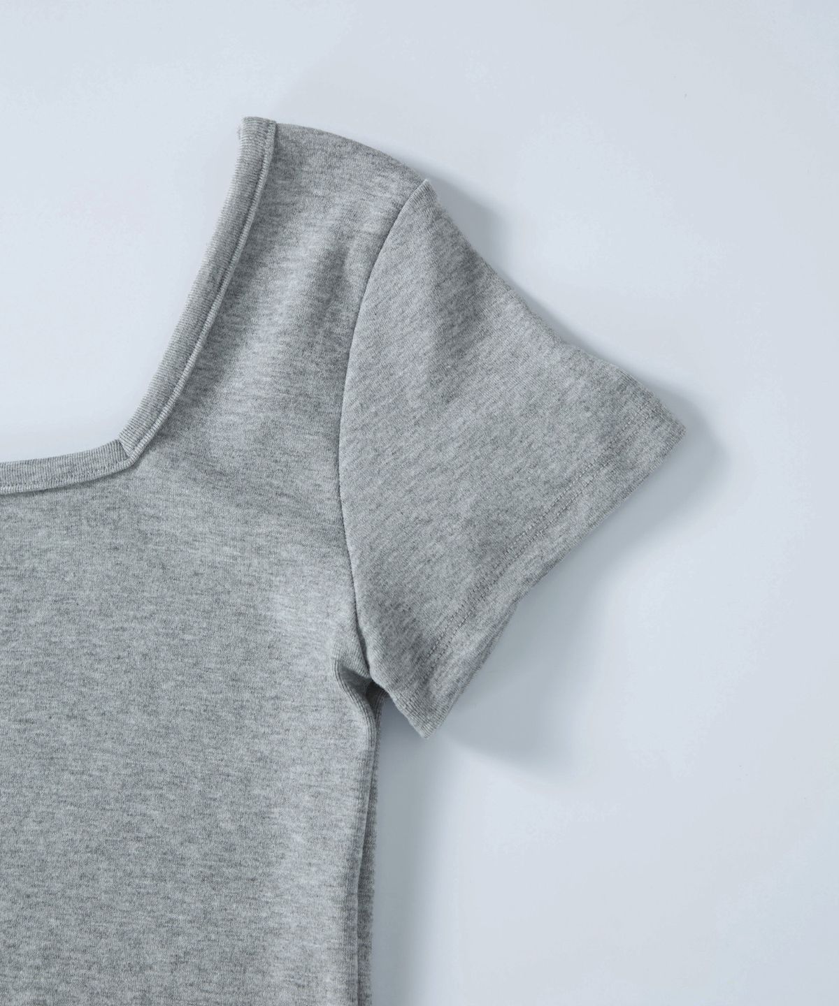 애즈온(ASON) SQUARE LINE TEE / GRAY