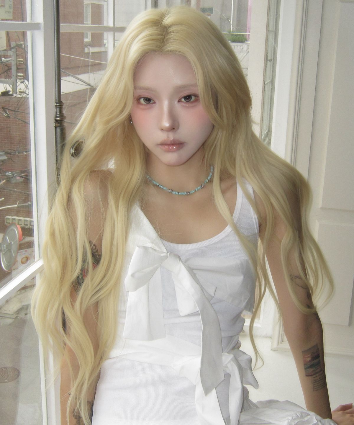 랜 아카이브(LANARCHIVE) [G1] 스타 스톤 목걸이