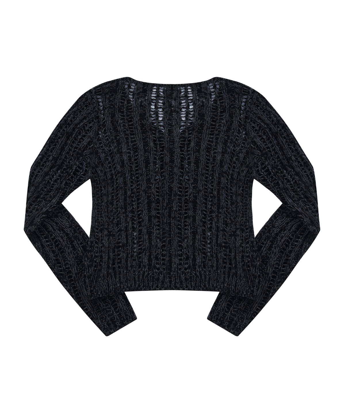 애즈온(ASON) PALE NET CARDIGAN / BLACK