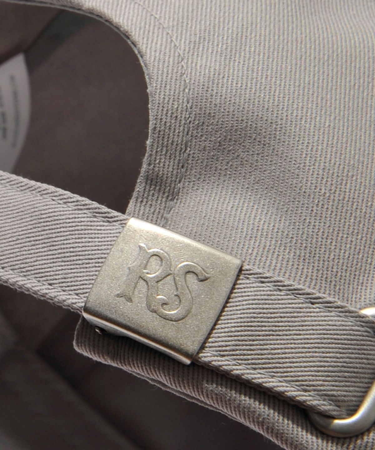 러스트앤스톤(RUSTANDSTONE) Ras 스트링 볼캡 라이트 그레이_Ras String Ball Cap Light Gray