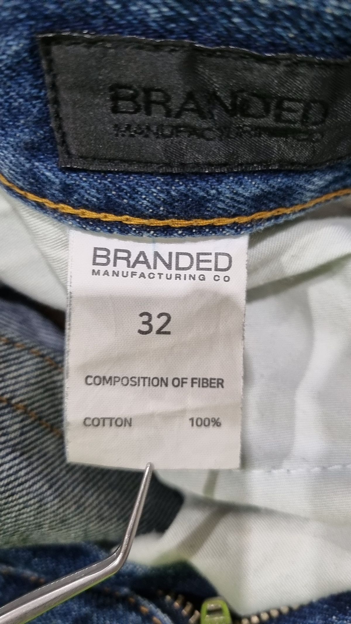 브랜디드(BRANDED) 청/데님 팬츠 32