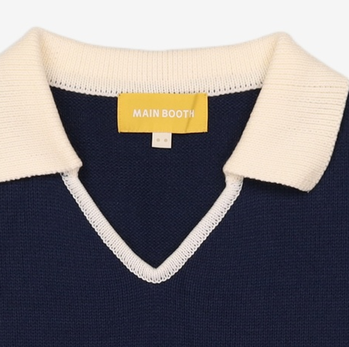메인부스(MAINBOOTH) Academy Collor Sweater(NAVY) M