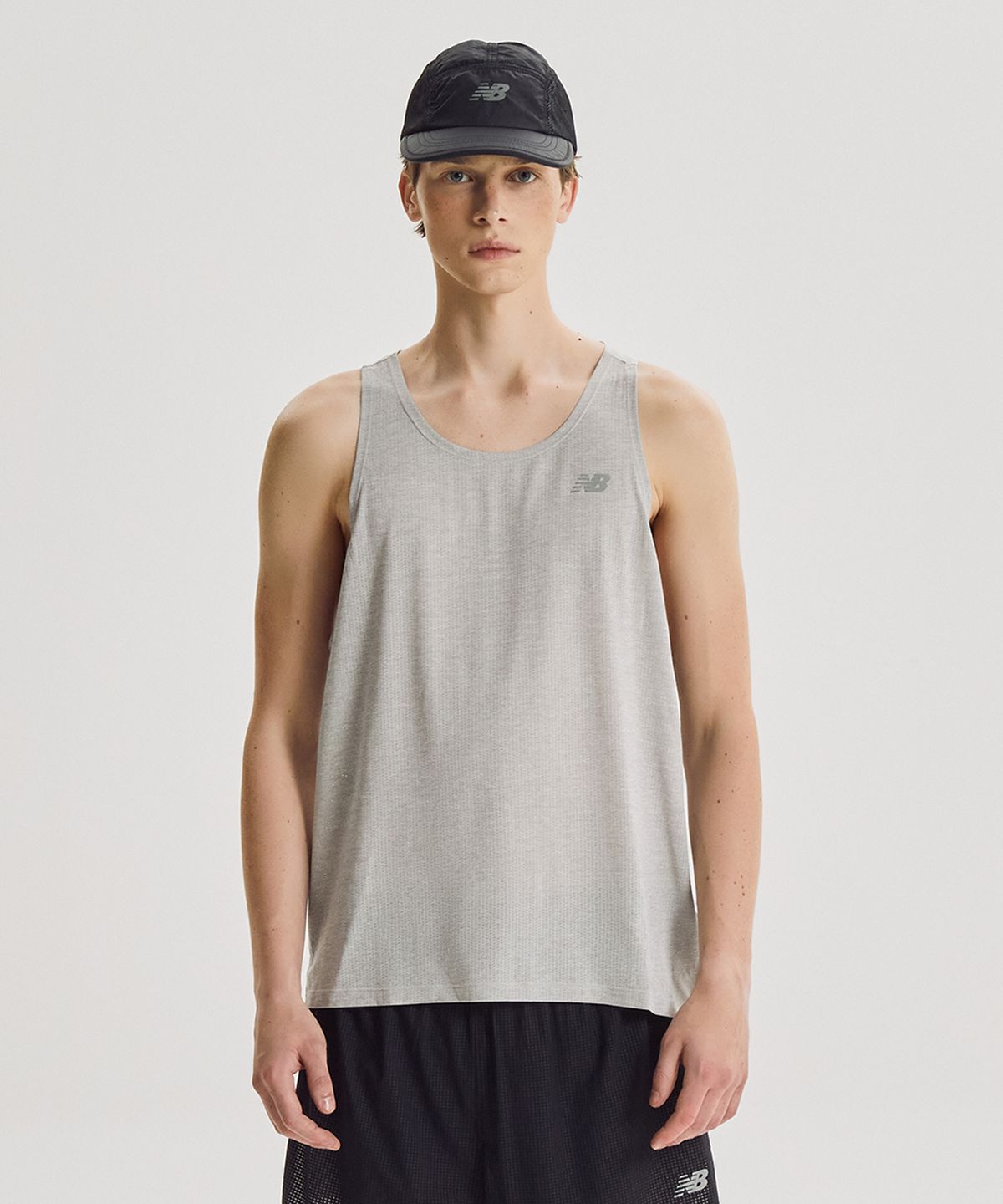 뉴발란스(NEW BALANCE) NBNGG36401 / MEN ATHLETIC 나시티 (M/GRAY)