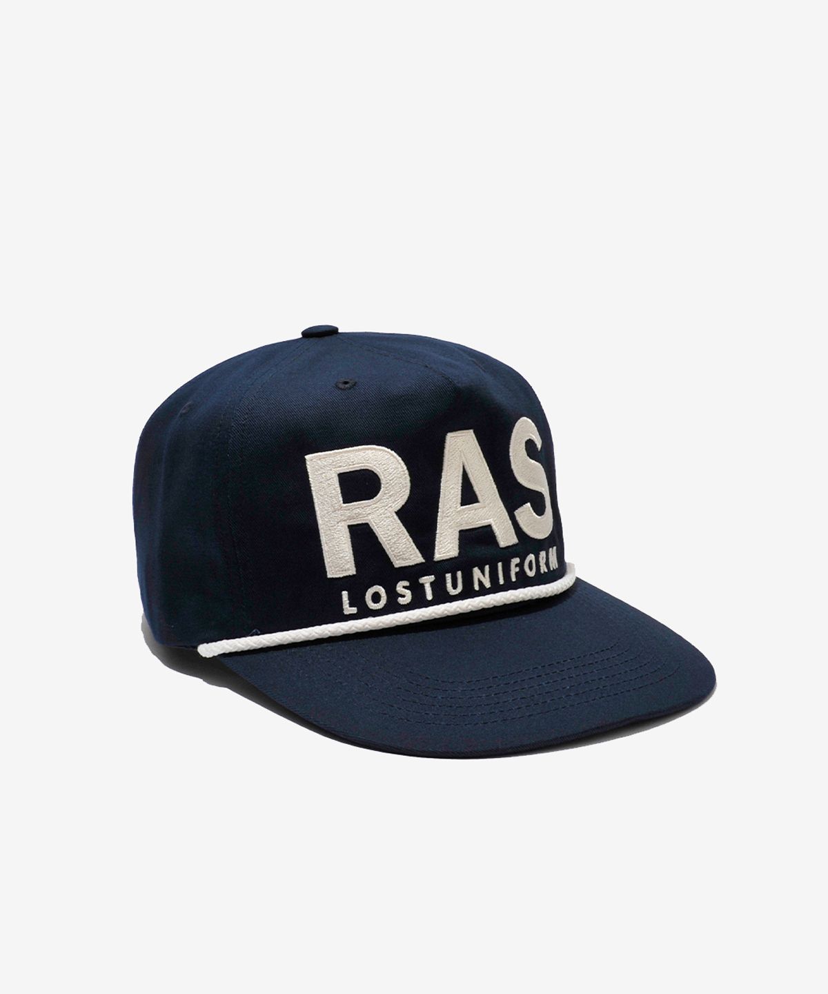러스트앤스톤(RUSTANDSTONE) Ras 스트링 볼캡 진 네이비_Ras String Ball Cap Dark Navy