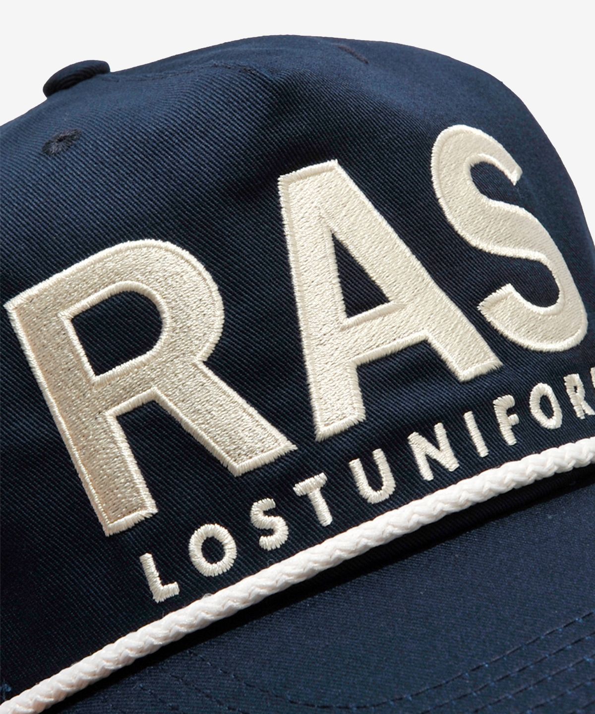 러스트앤스톤(RUSTANDSTONE) Ras 스트링 볼캡 진 네이비_Ras String Ball Cap Dark Navy