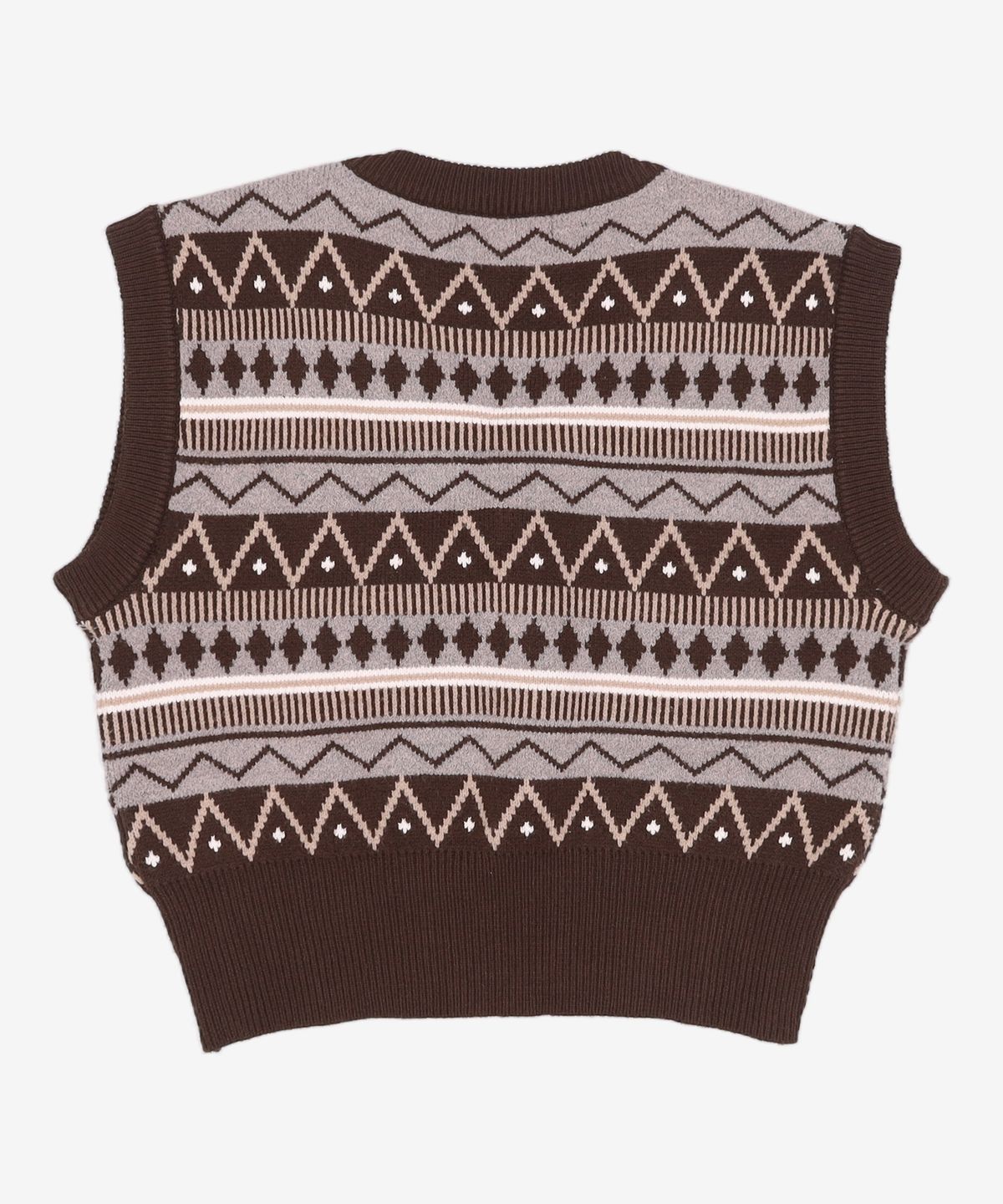 미쏘(MIXXO) 페어아일 니트조끼 MIWVKCT48T S