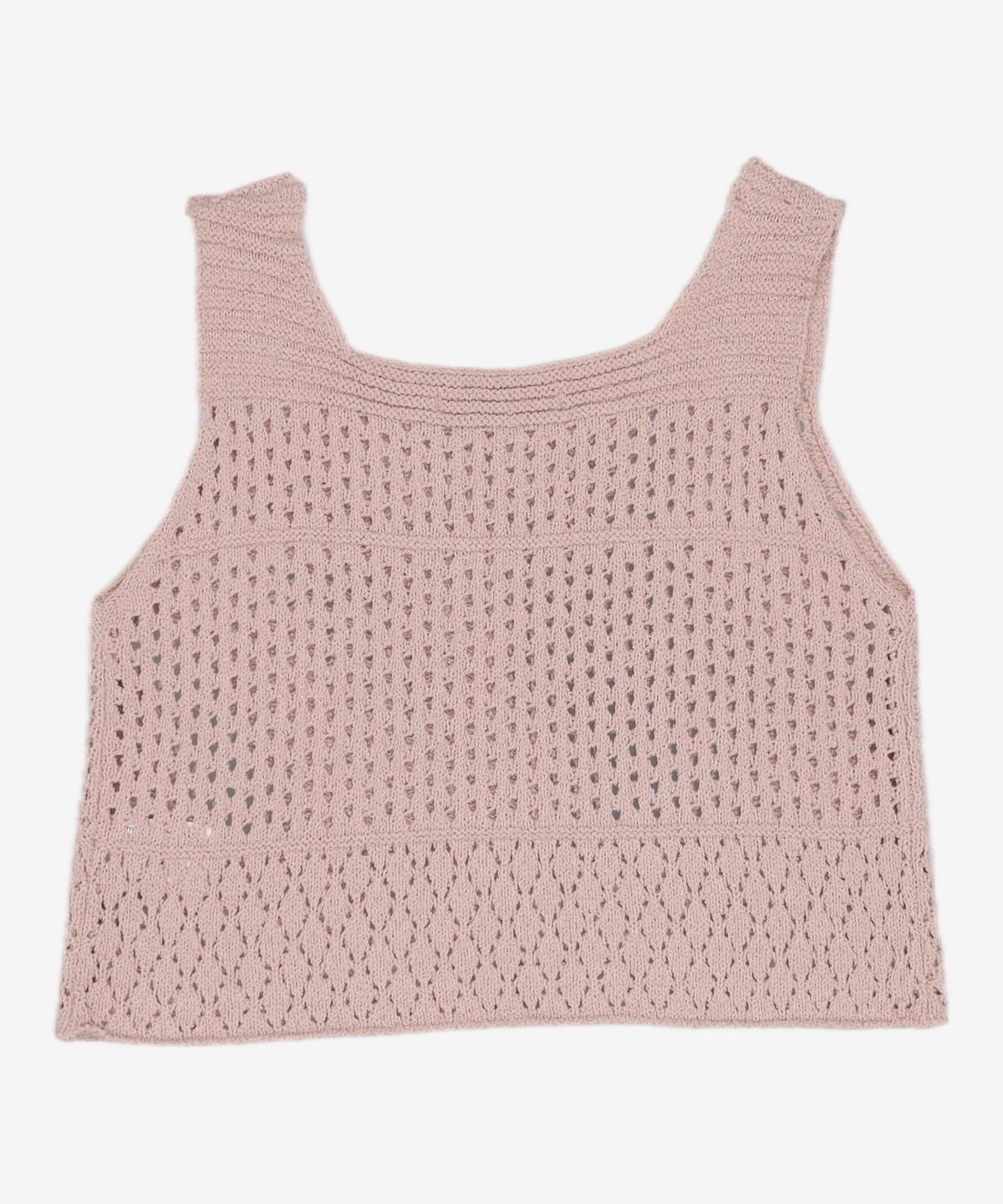 미쏘(MIXXO) 크로쉐 나시 스웨터 MIWKAC614T S
