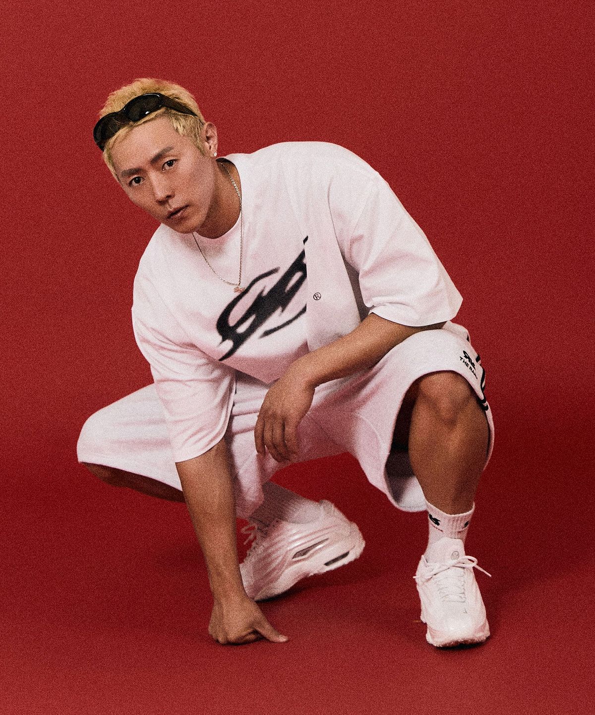 더랭크(THERANK) RANK STATIC CORE OVERFIT T-SHIRTS [WHITE]