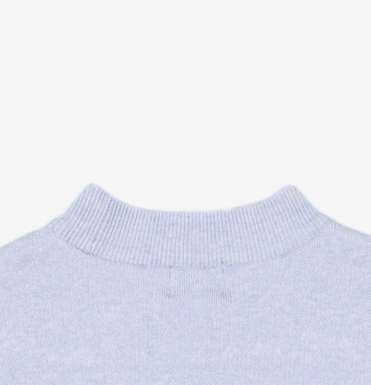 마리떼 프랑소와 저버(MARITHÉ + FRANҪOIS GIRBAUD) F/W W CLASSIC LOGO CROP KNIT sky blue os