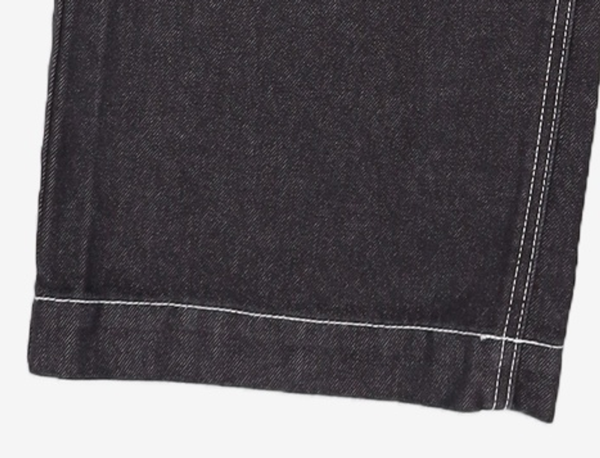 미쏘(MIXXO) 논페이드 데님 슬랙스_MIWTJD923J 26