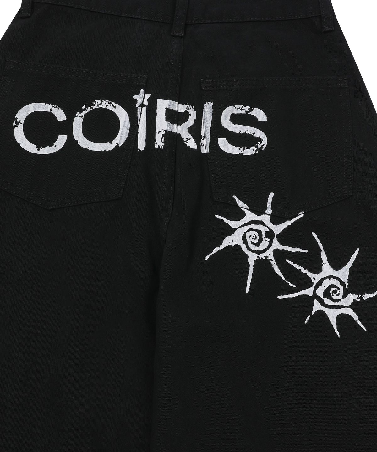 코이리스(COIRIS) 드렌 백 더티 로고 버뮤다 팬츠 남녀공용 (2컬러)