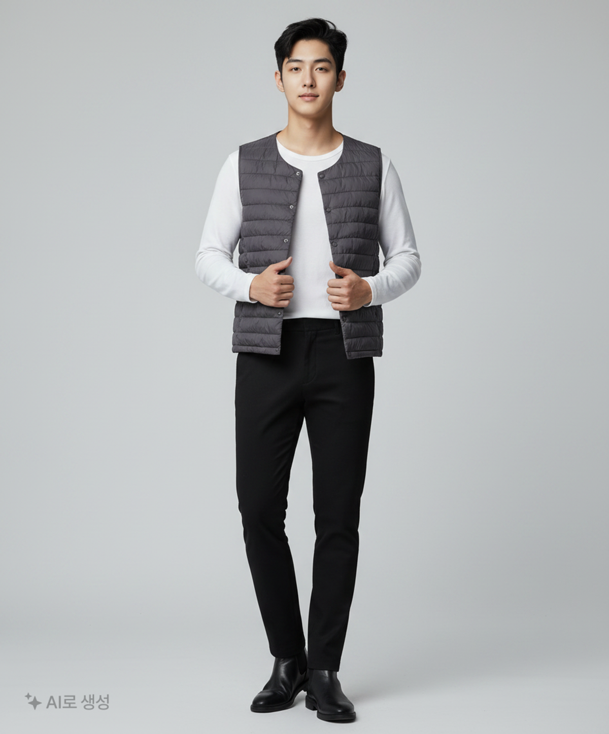 무신사 스탠다드(MUSINSA STANDARD) 패딩 베스트 95