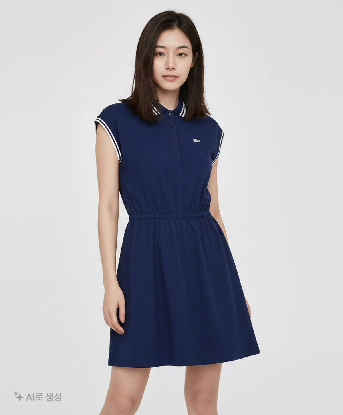 라코스테(LACOSTE) 미니 원피스 L