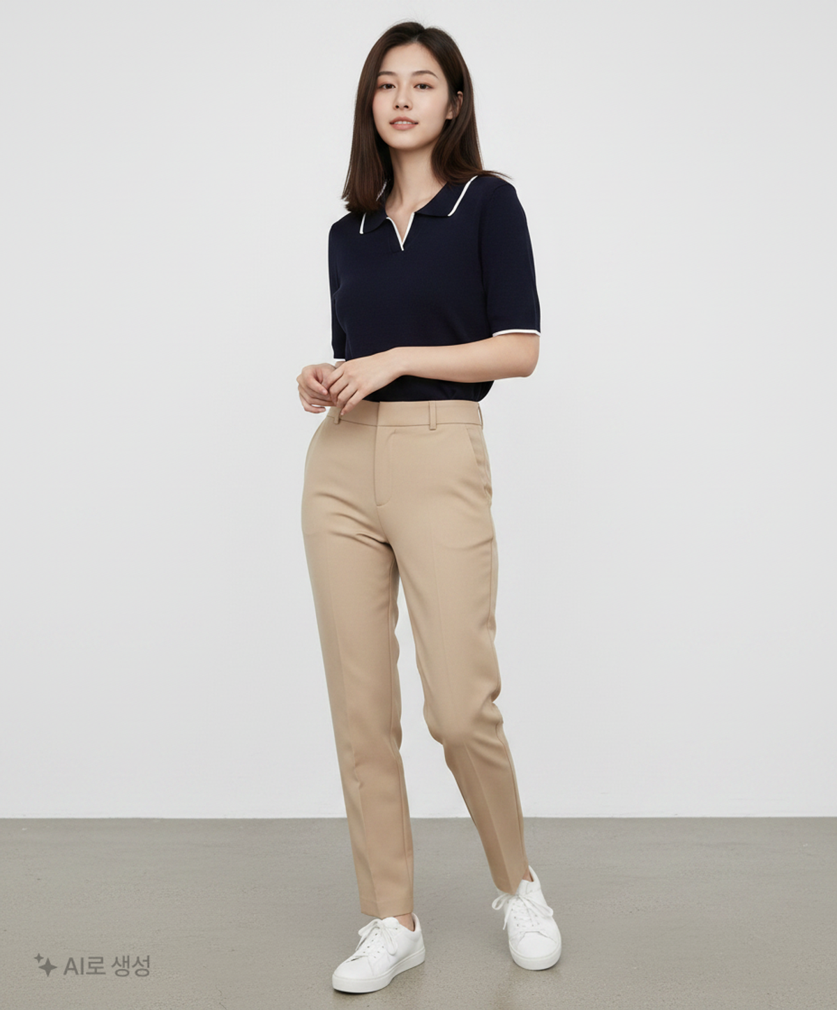 스파오(SPAO) 피케/카라 티셔츠 95