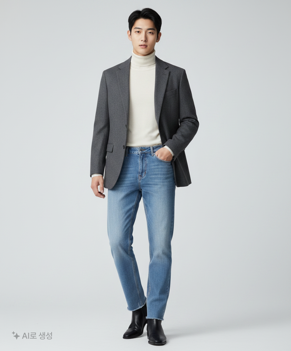 스파오(SPAO) 청/데님 팬츠 90