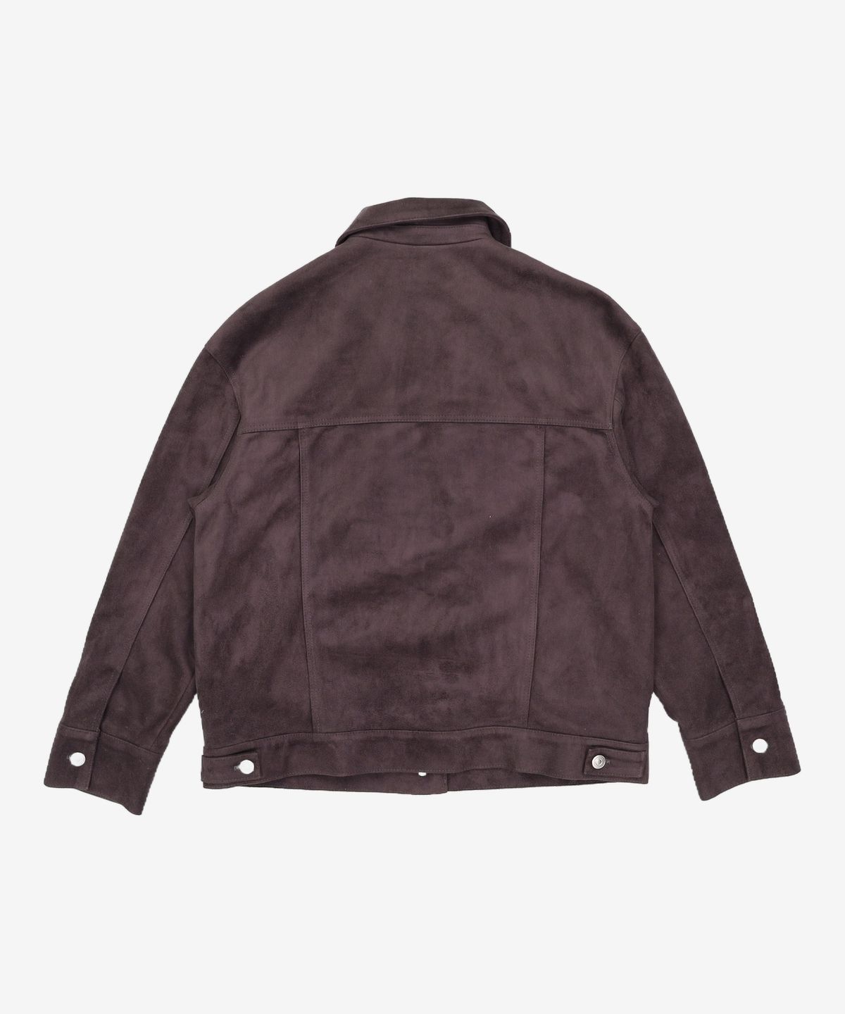 르(LE) faux suede trucker jacket (charcoal) FREE