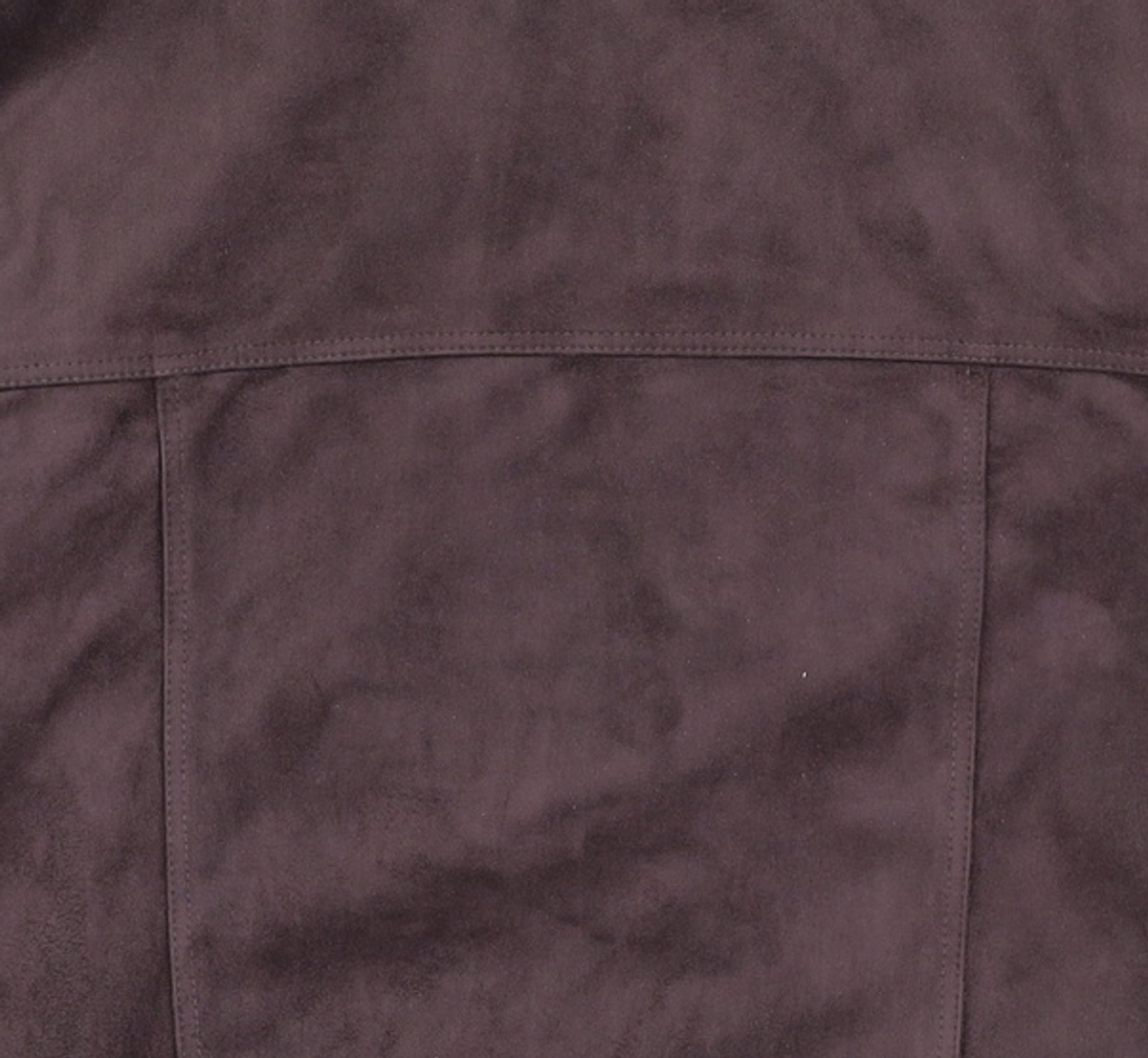 르(LE) faux suede trucker jacket (charcoal) FREE