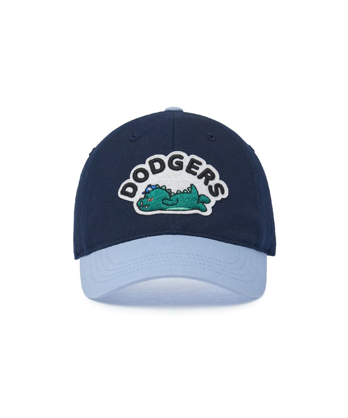 엠엘비 키즈(MLB KIDS) 메가베어 프렌즈 배색 볼캡 LA (Navy)