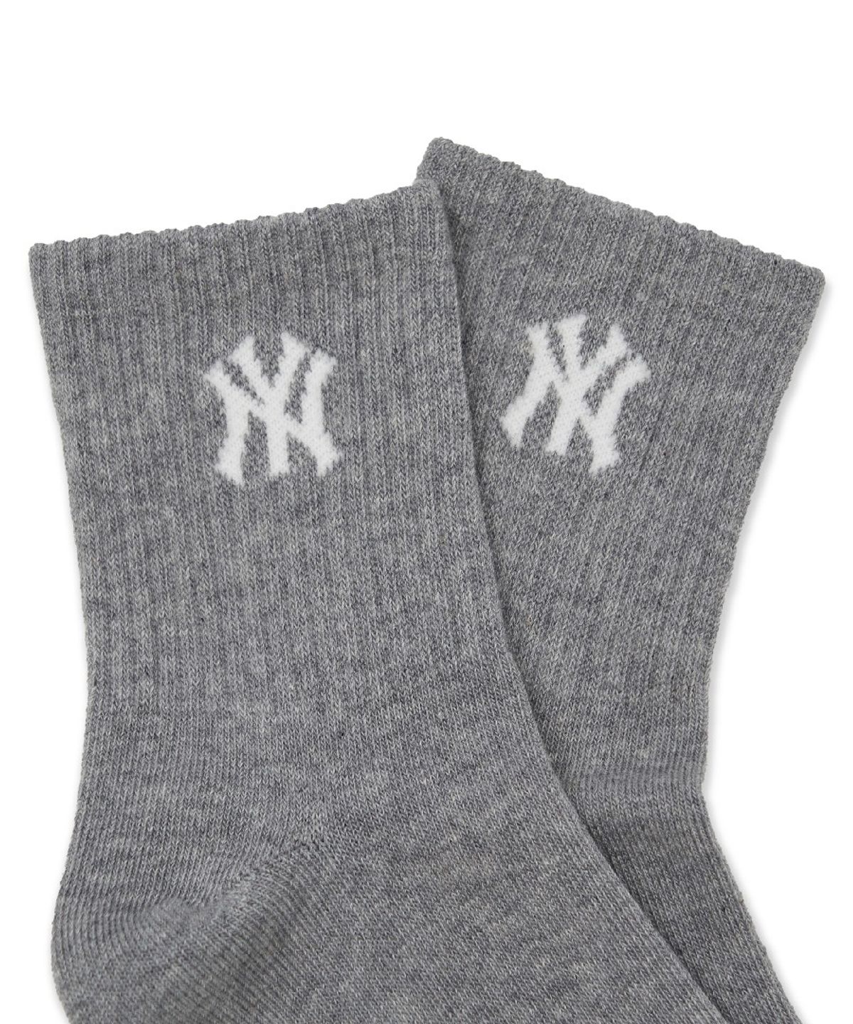 엠엘비 키즈(MLB KIDS) 나노로고 반목 양말 세트(3번들) NY (Black)