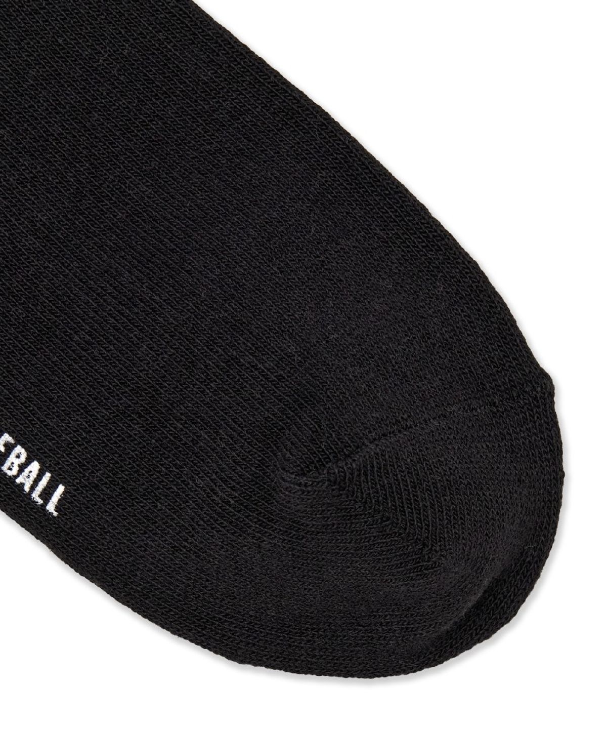 엠엘비 키즈(MLB KIDS) 나노로고 반목 양말 세트(3번들) NY (Black)