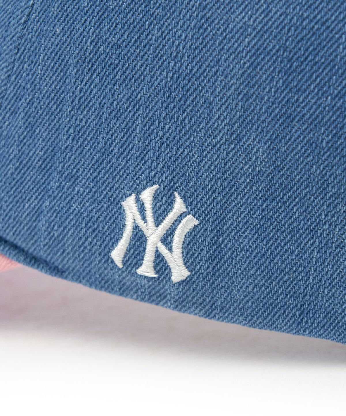 엠엘비 키즈(MLB KIDS) 메가베어 프렌즈 데님 볼캡 NY (Pink)