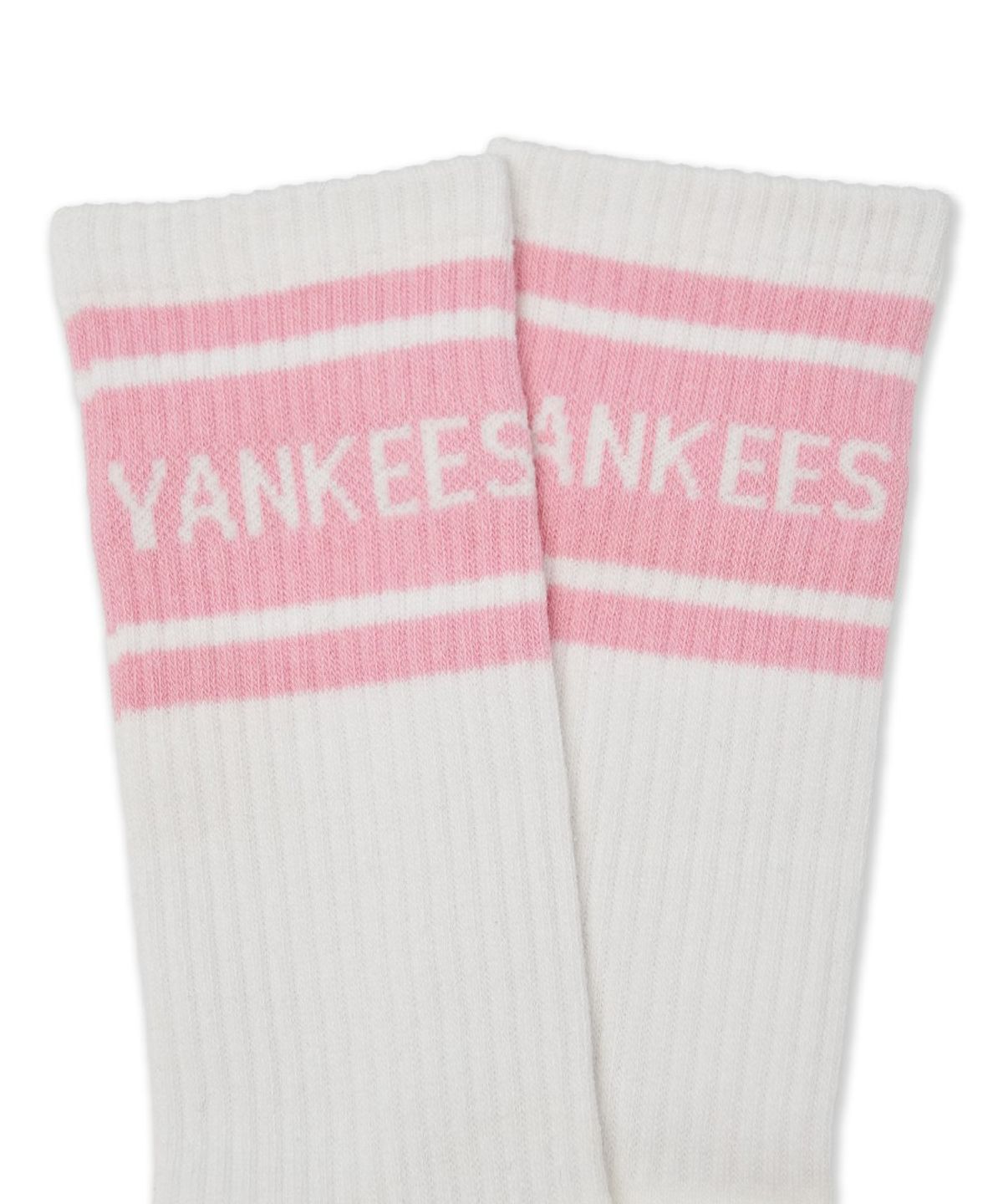 엠엘비 키즈(MLB KIDS) 베이직 하이 양말 세트(3번들) MLB (Pink)