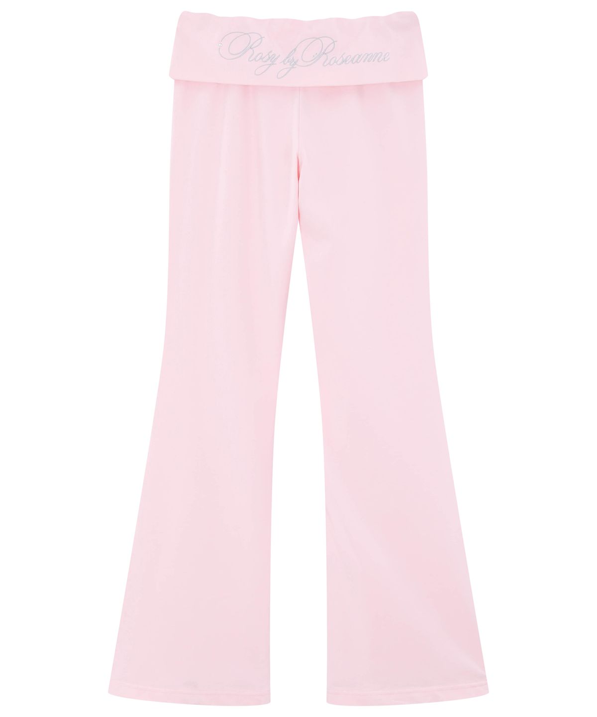 로잔느(ROSEANNE) Rosy Foldover Flare Pants (Candy Pink)