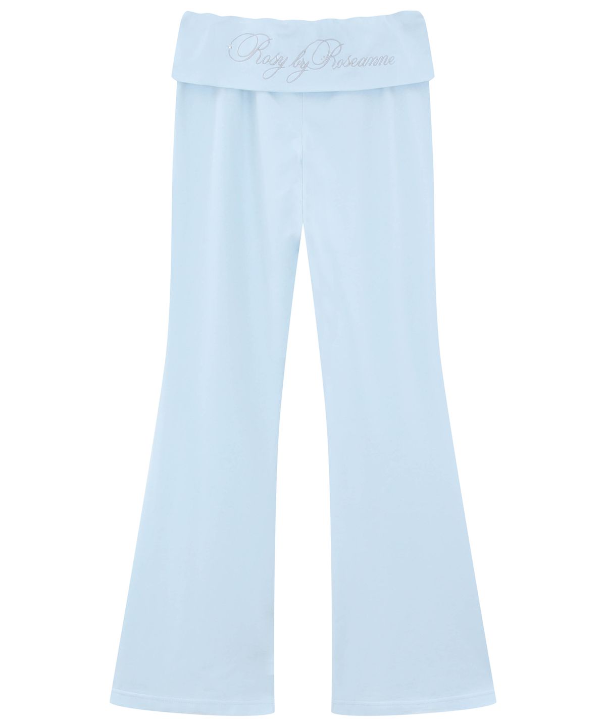 로잔느(ROSEANNE) Rosy Foldover Flare Pants (Baby Blue)
