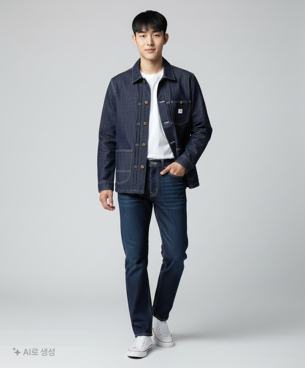 에이치앤엠(H&M) 데님/트러커 재킷 S
