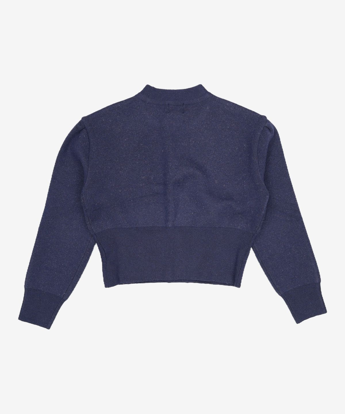 마리떼 프랑소와 저버(MARITHÉ + FRANҪOIS GIRBAUD) MFG x INGHWA W CLASSIC LOGO CROP KNIT navy FREE