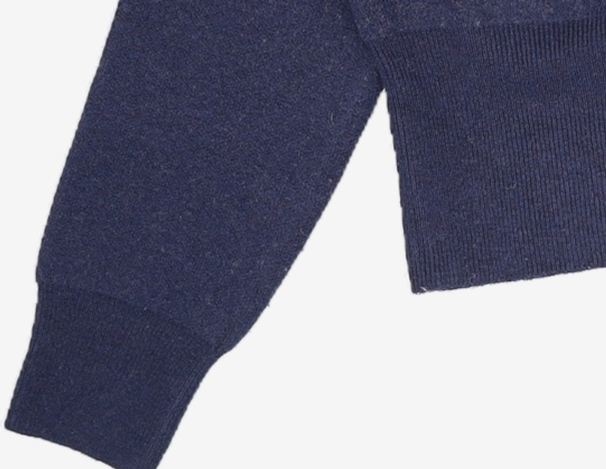 마리떼 프랑소와 저버(MARITHÉ + FRANҪOIS GIRBAUD) MFG x INGHWA W CLASSIC LOGO CROP KNIT navy FREE