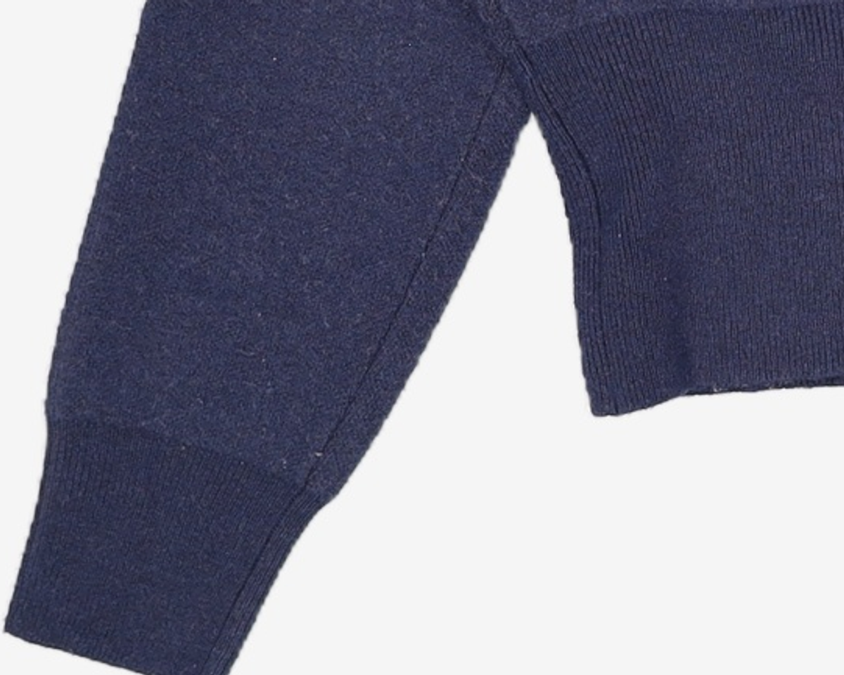 마리떼 프랑소와 저버(MARITHÉ + FRANҪOIS GIRBAUD) MFG x INGHWA W CLASSIC LOGO CROP KNIT navy FREE