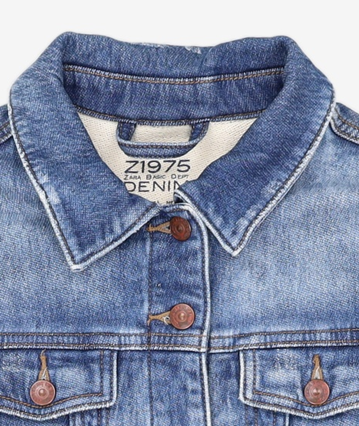 자라 베이직(ZARA BASIC) 데님/트러커 재킷 M