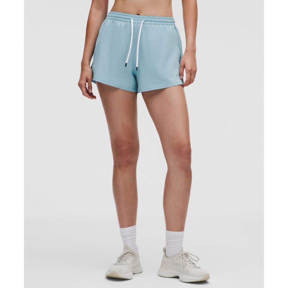 룰루레몬(LULULEMON) 코트 라이벌 하이라이즈 쇼츠 3inch  SEAF CLBL
