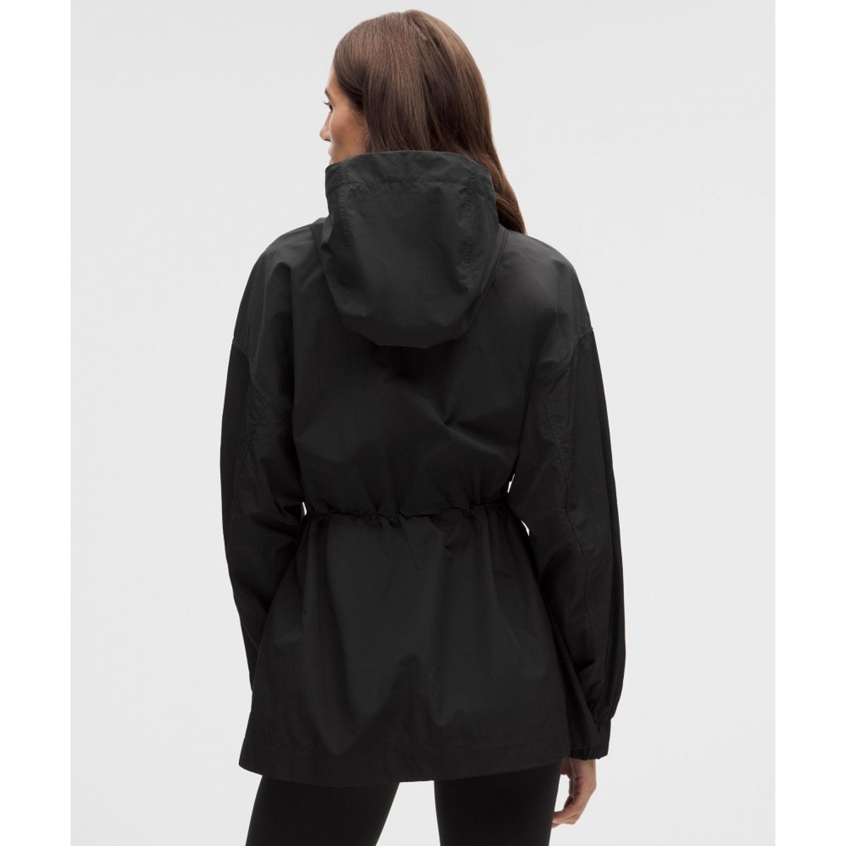 룰루레몬(LULULEMON) UV 프로텍티브 신치 웨이스트 오버사이즈 핏 재킷  BLK