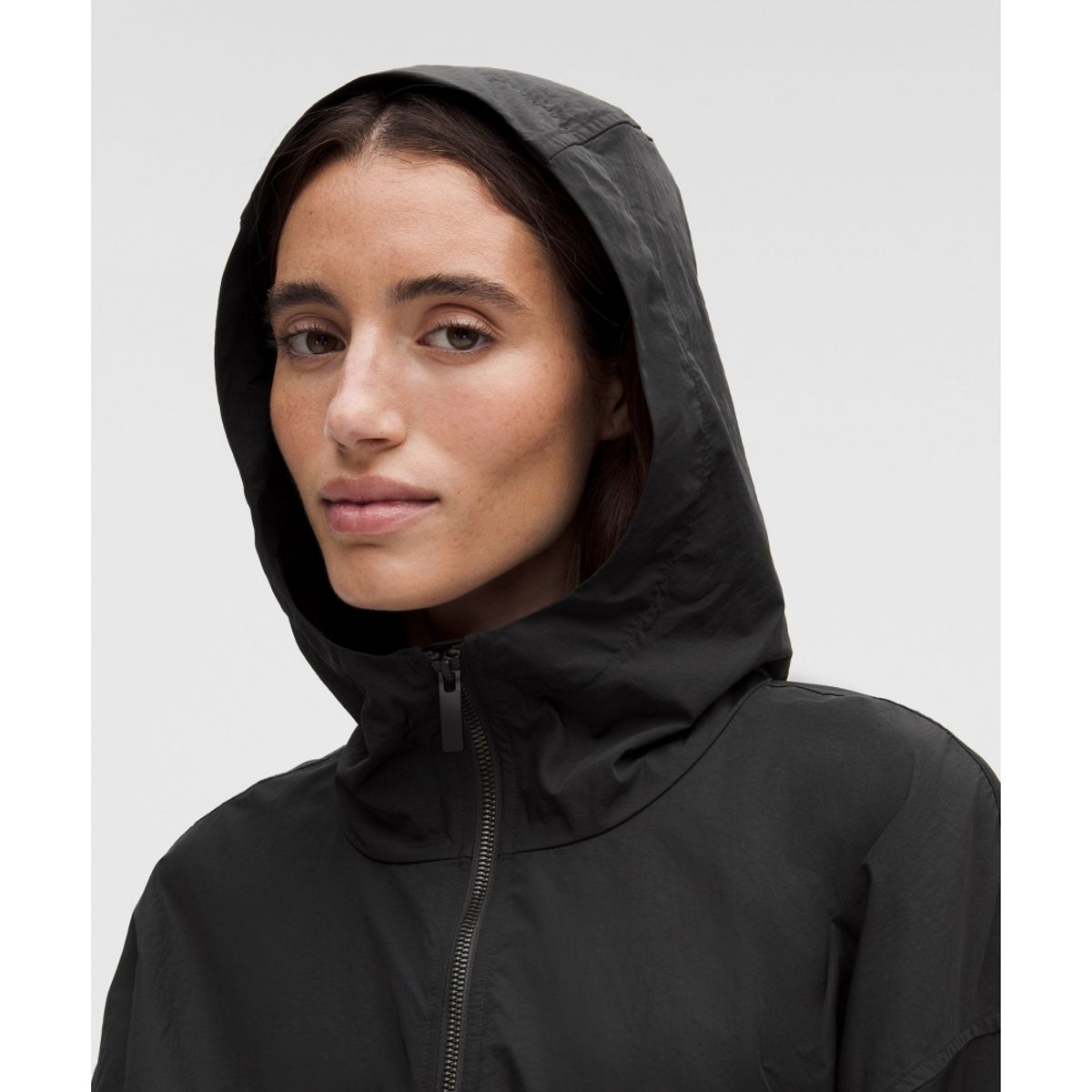 룰루레몬(LULULEMON) UV 프로텍티브 신치 웨이스트 오버사이즈 핏 재킷  BLK