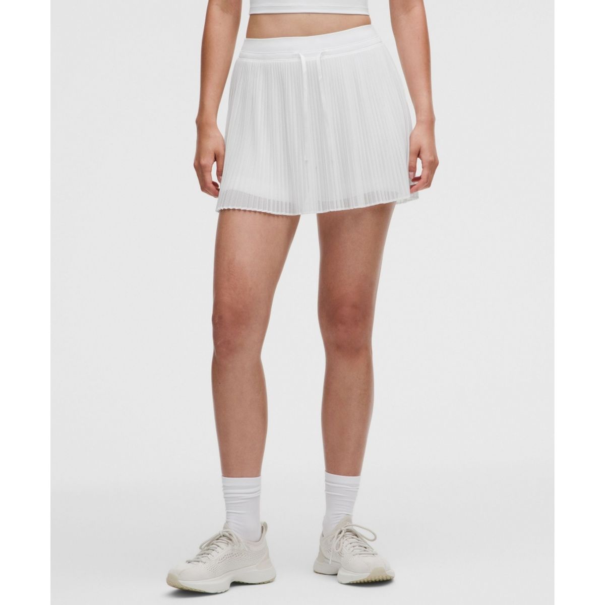 룰루레몬(LULULEMON) 에이스 어드밴티지 하이라이즈 플리티드 테니스 스커트 *레귤러  WHWH