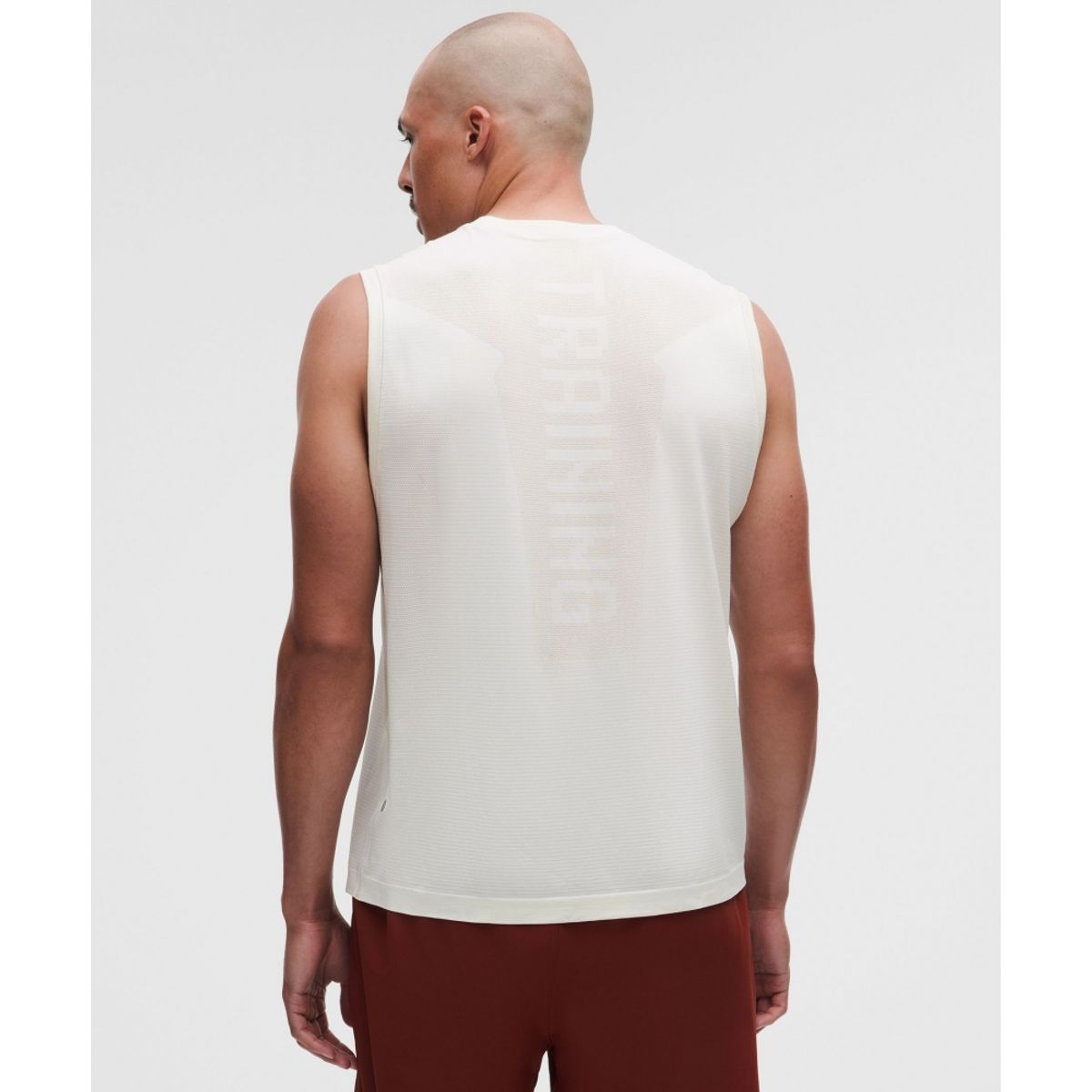 룰루레몬(LULULEMON) 메탈 벤트 테크 릴랙스 핏 슬리브리스 셔츠 *트레이닝  CABA WHT