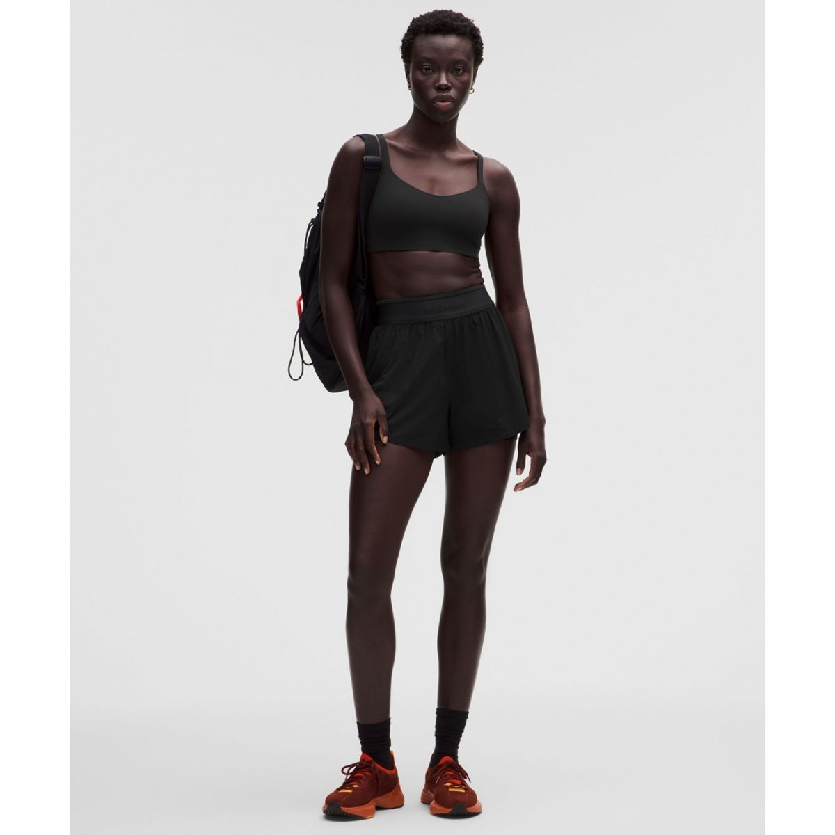 룰루레몬(LULULEMON) 라이트리프트 오픈백 브라 *라이트 서포트, B C컵  BLK