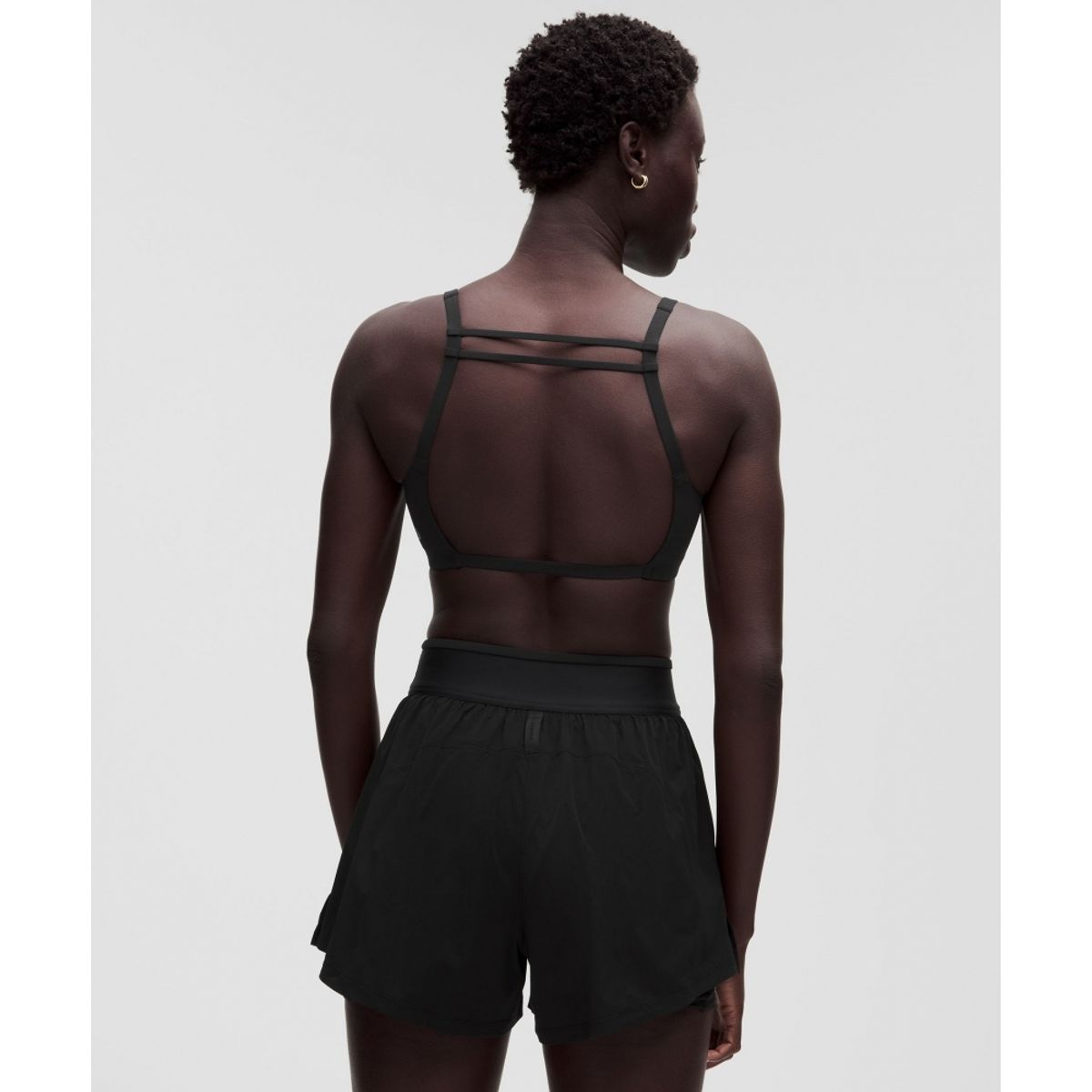 룰루레몬(LULULEMON) 라이트리프트 오픈백 브라 *라이트 서포트, B C컵  BLK
