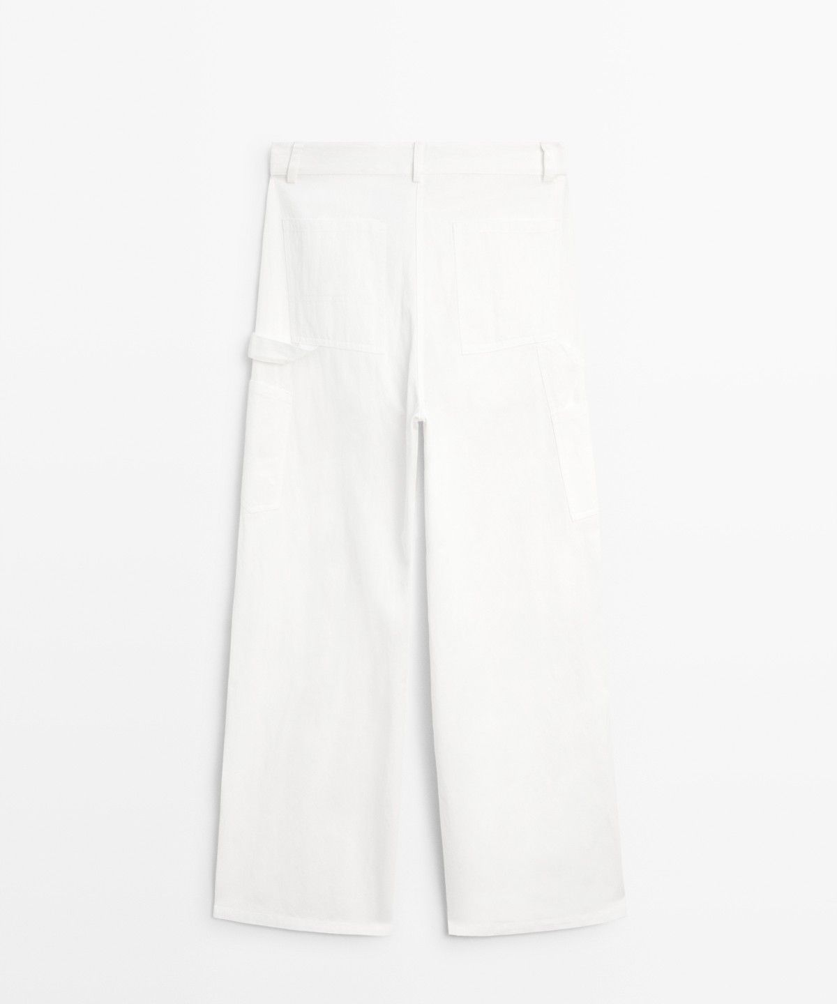 마시모두띠(MASSIMO DUTTI) 코튼 카고 스타일 팬츠