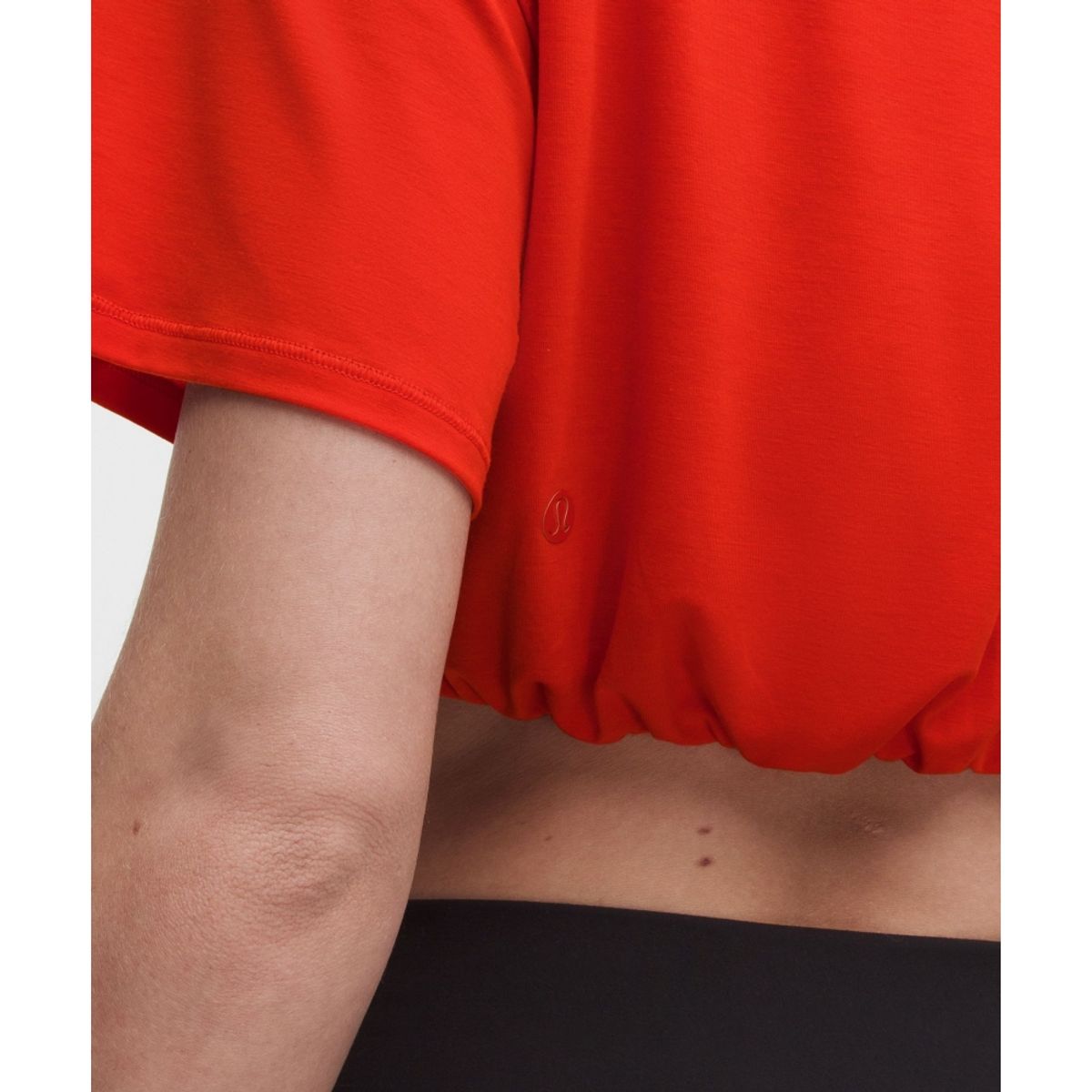룰루레몬(LULULEMON) 저지 트레이닝 슈퍼 크롭 티셔츠  CRYE