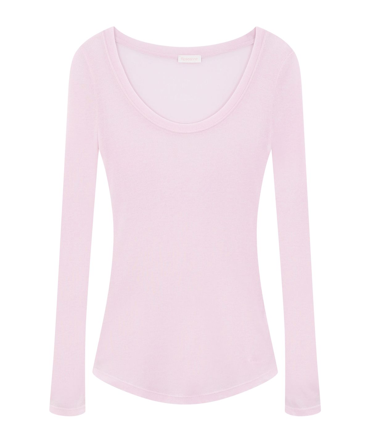 로잔느(ROSEANNE) Breeze Sheer Long Sleeve Top (Pink)