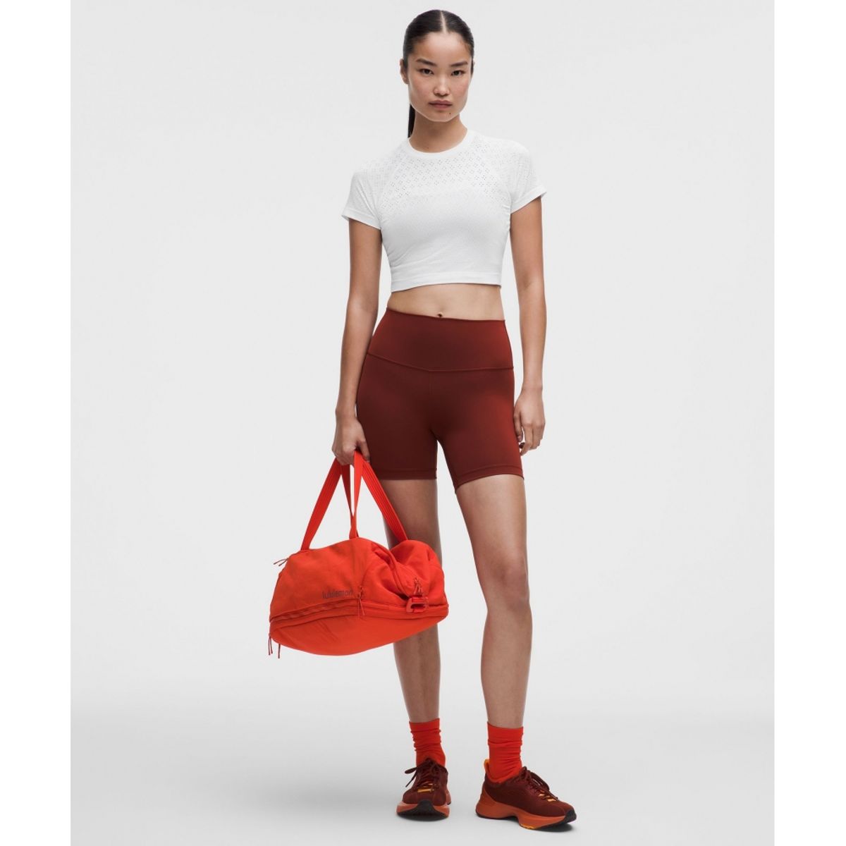 룰루레몬(LULULEMON) 스위프틀리 테크 크롭 숏슬리브 셔츠 2.0  JDWT