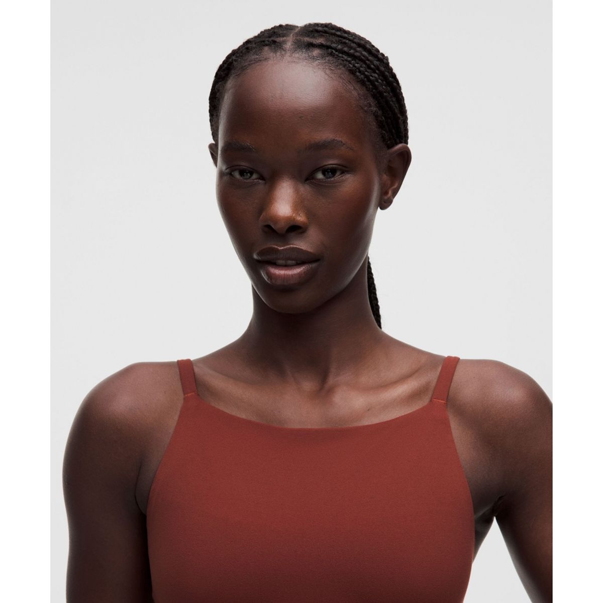 룰루레몬(LULULEMON) 포커서 하이넥 브라 *라이트 서포트, A B컵  CACH