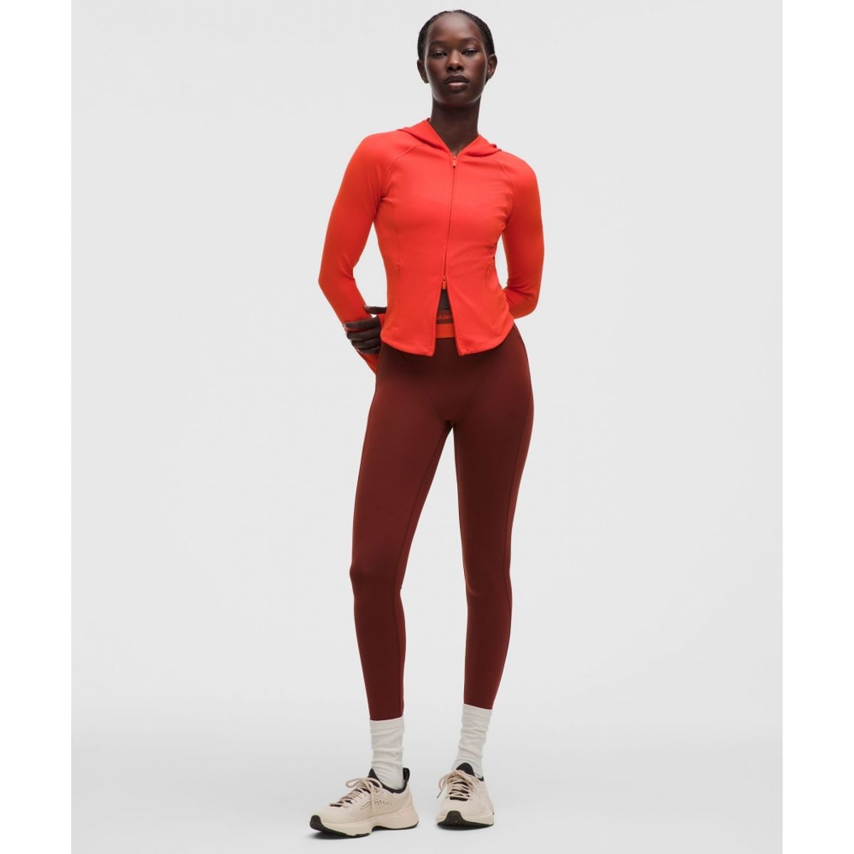 룰루레몬(LULULEMON) 원더 트레인 풀집 재킷  CRYE