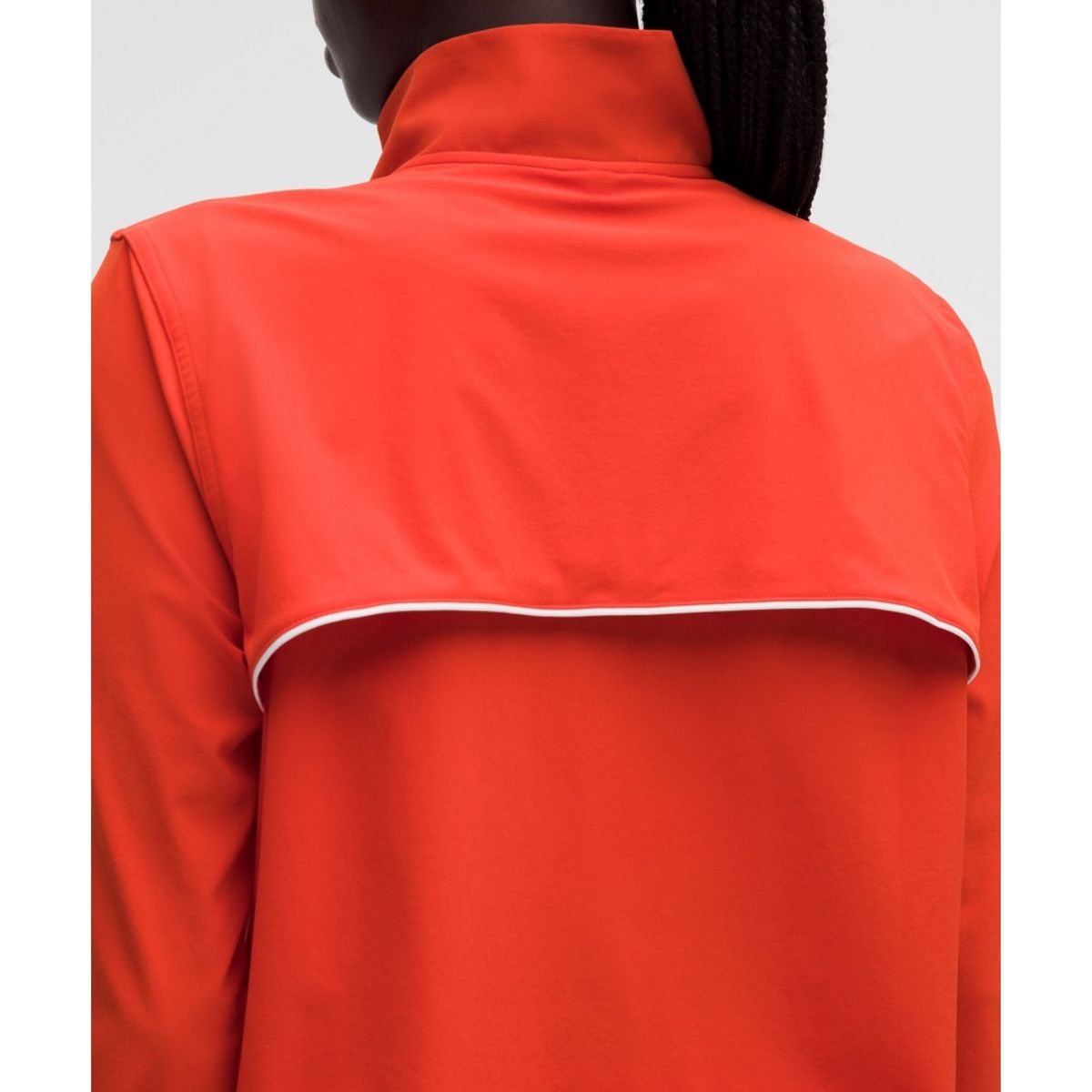 룰루레몬(LULULEMON) 코트 라이벌 테니스 트랙 재킷  CRYE WHT