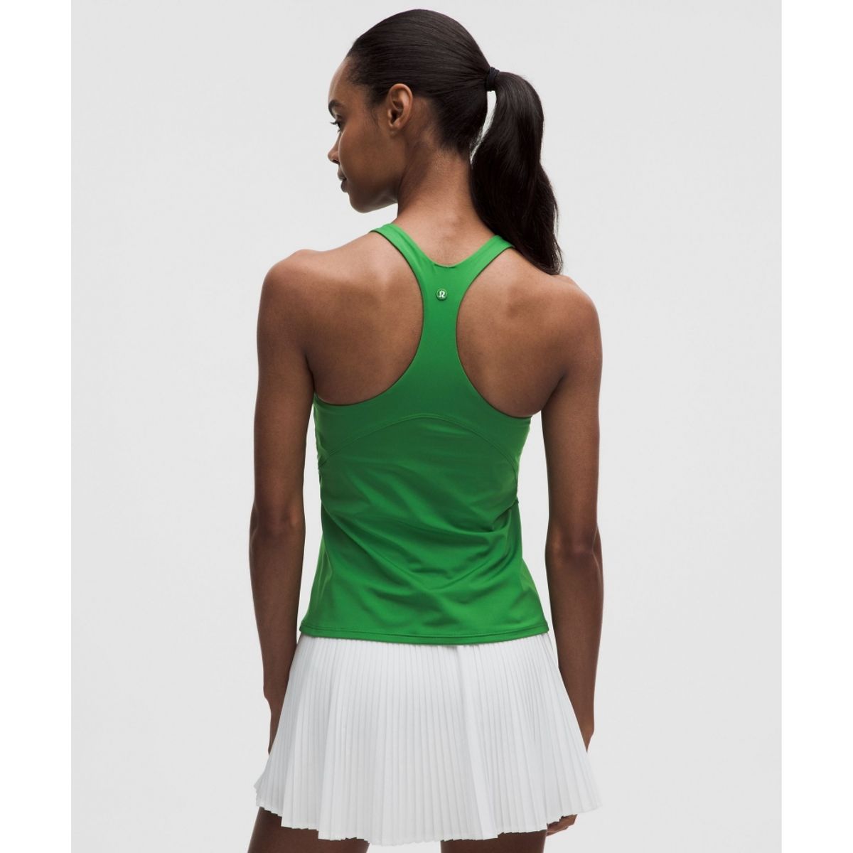 룰루레몬(LULULEMON) 레이서백 하이넥 테니스 탱크탑 *B C컵  LEON